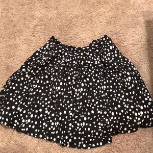 Polka dot skirt
